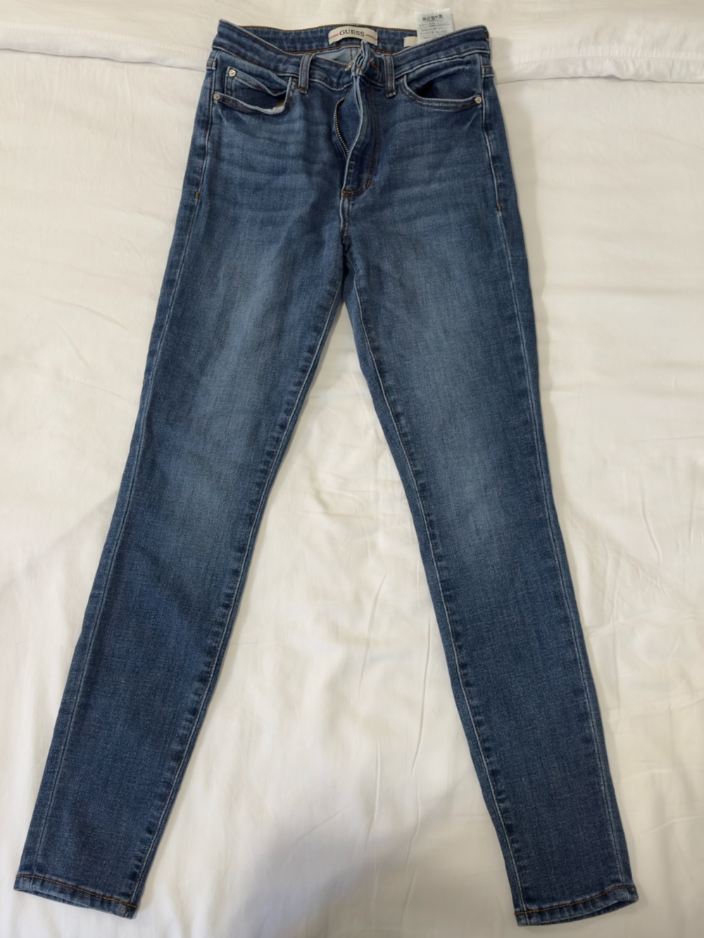 Guess Medium blue 1981 skinny jeans 27